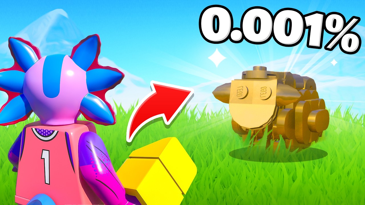 The RAREST Spawn in LEGO Fortnite History...