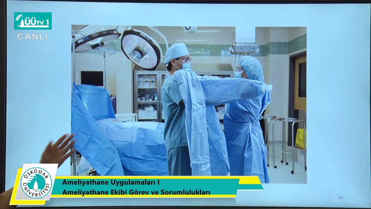 SHYMO Uzaktan Eğitim Dersleri - Ameliyathane Uygulamaları - Ameliyathane Ekibi Görev Sorumlulukları