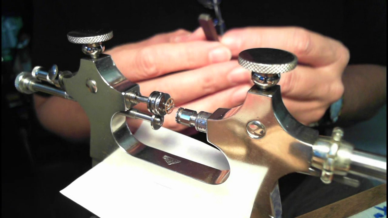 Watch Maker's Jacot Tool - Setup and Use