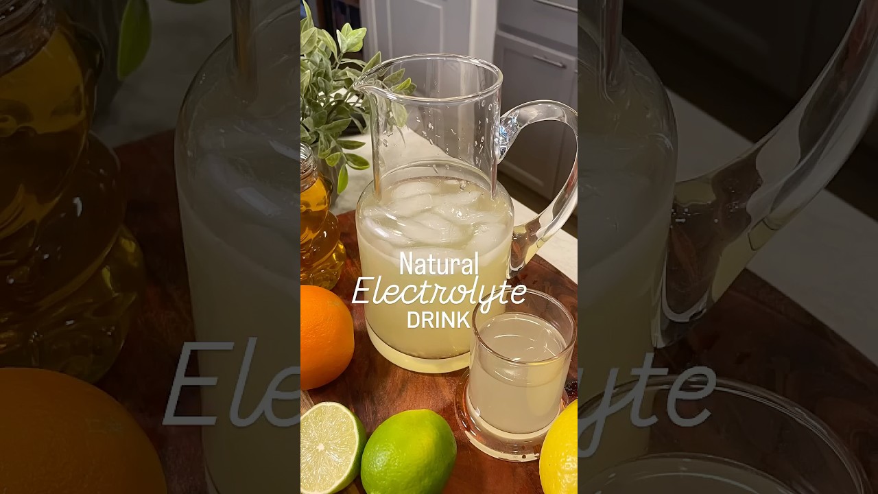 Natural Electrolyte Drink