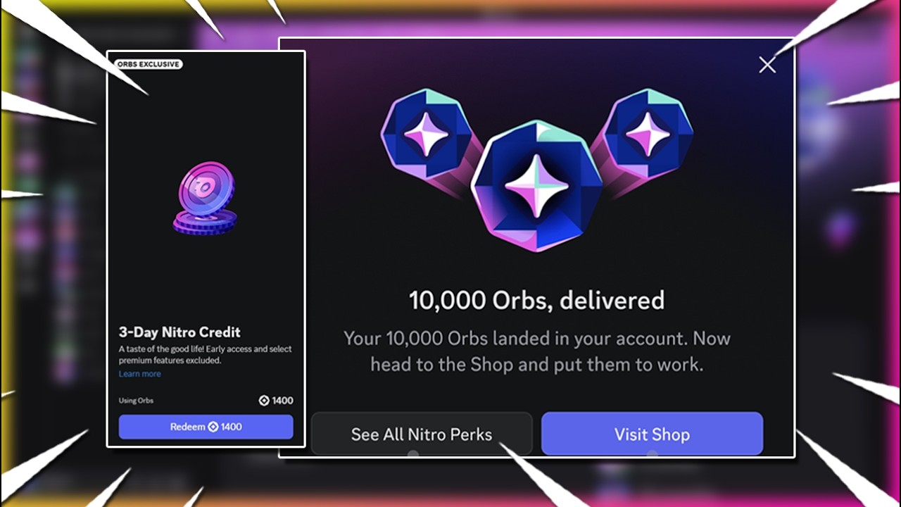 Claim 10k Discord Orbs FREE (LIMITED FREE PROMO)