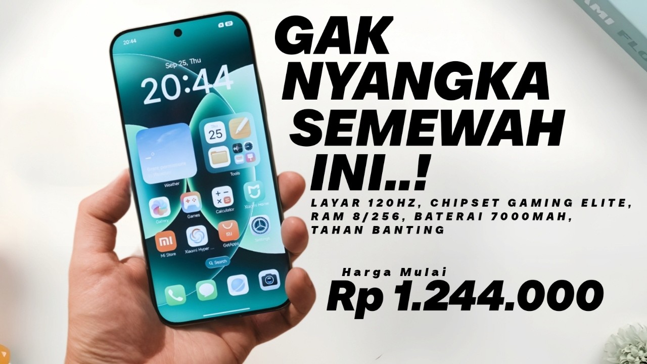 GAK ADA LAWAN!! 7000MAH, RAM 8/256GB - HP 1 JUTAAN TERBARU BUAT LEBARAN 2026