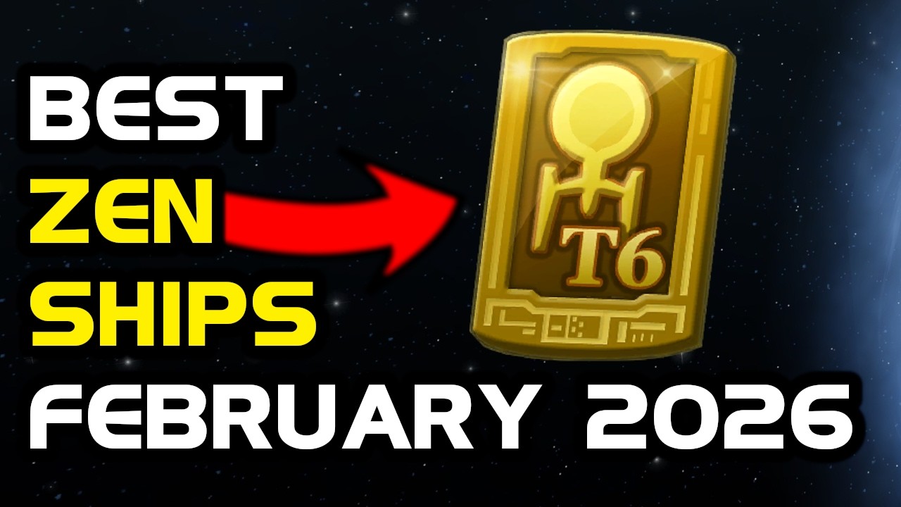 Бесплатный купон на корабль T6 и лучшие корабли Zen в обновлении - февраль 2026 | Star Trek Online