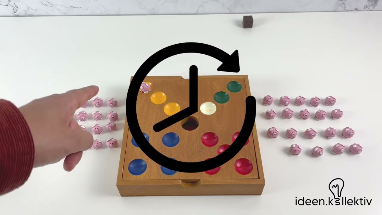 🐷 Ferkelrennen - Anleitung & Spielregeln | Erklärvideo für das lustige Kooperationsspiel 🎲