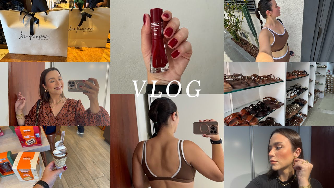 VLOG| treino, organizei minha penteadeira, compras de natal