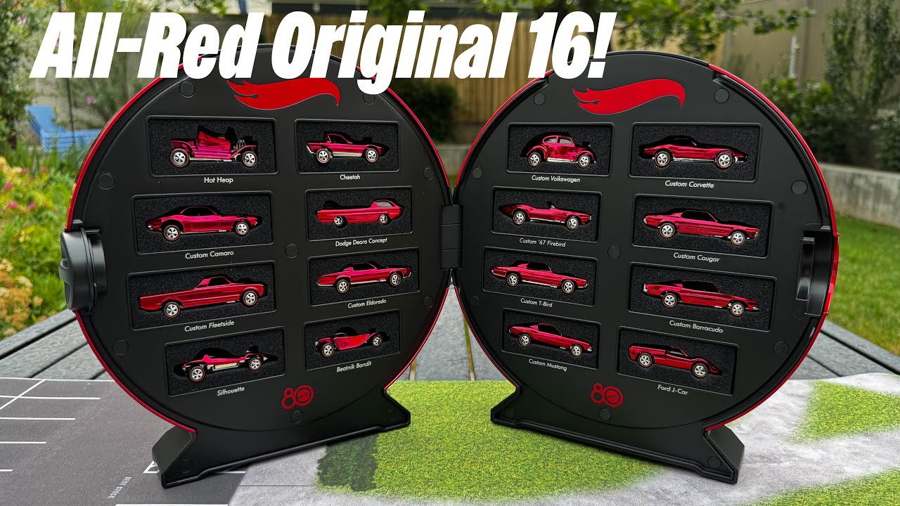 FIRST LOOK: Hot Wheels Original 16 Turn Red for Mattel’s 80th