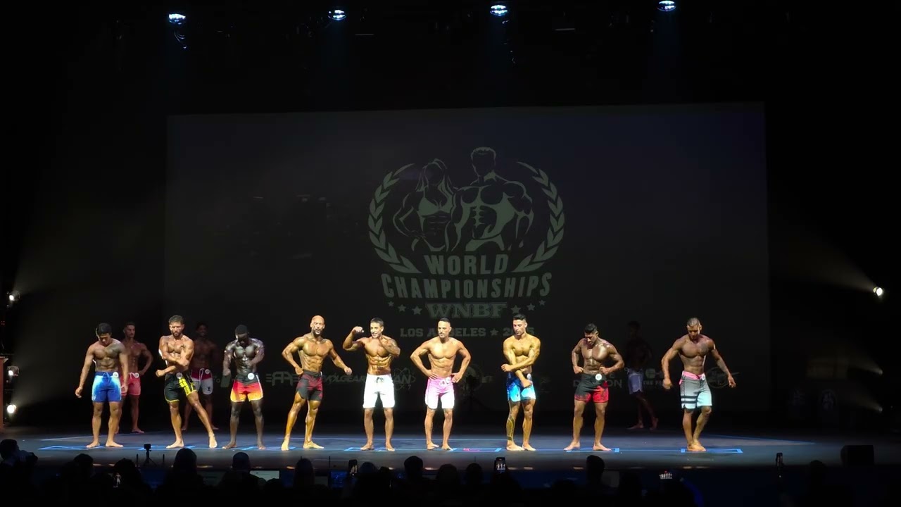 WNBF World Championship'25- Pro Men's Physique[Short |Medium1,2 |Tall |Overall]