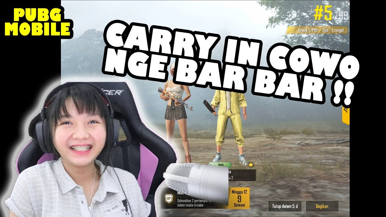 NGECARRY COWO DI PUBGM HAHAHA