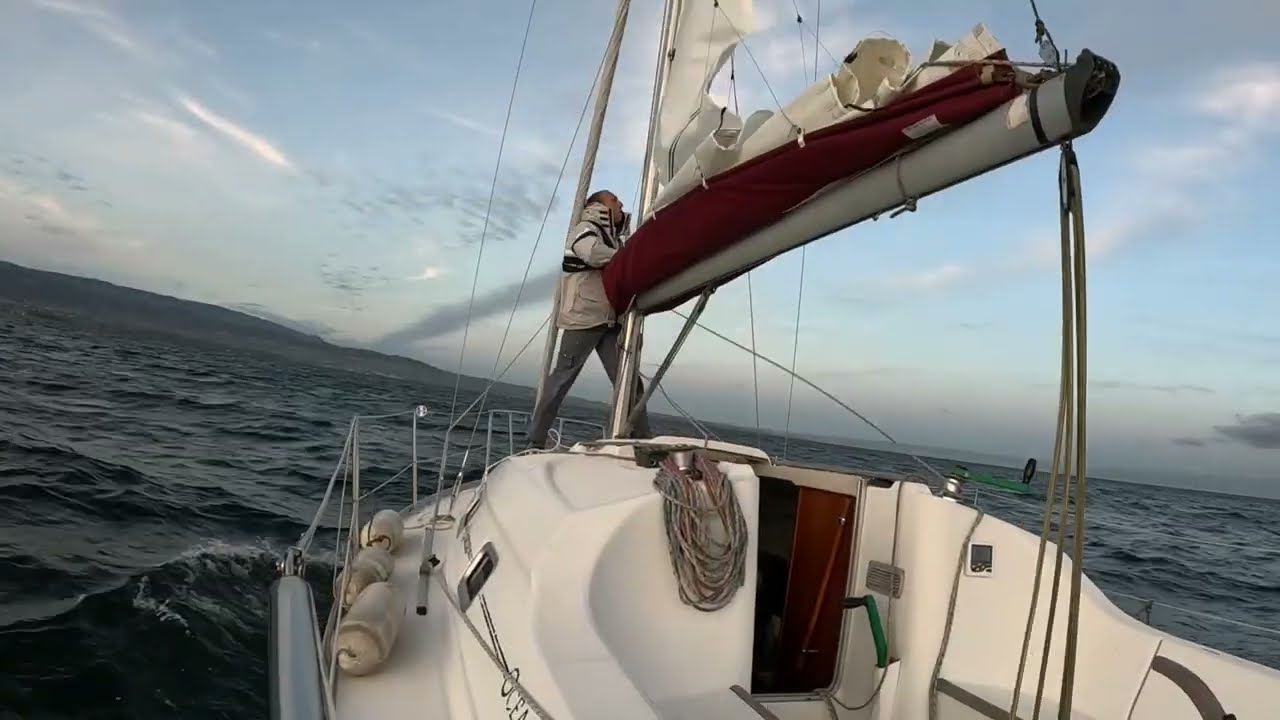 Navigation solo en voilier habitable