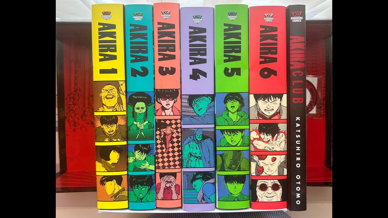 AKIRA 35th Anniversary Manga Box Set Unboxing