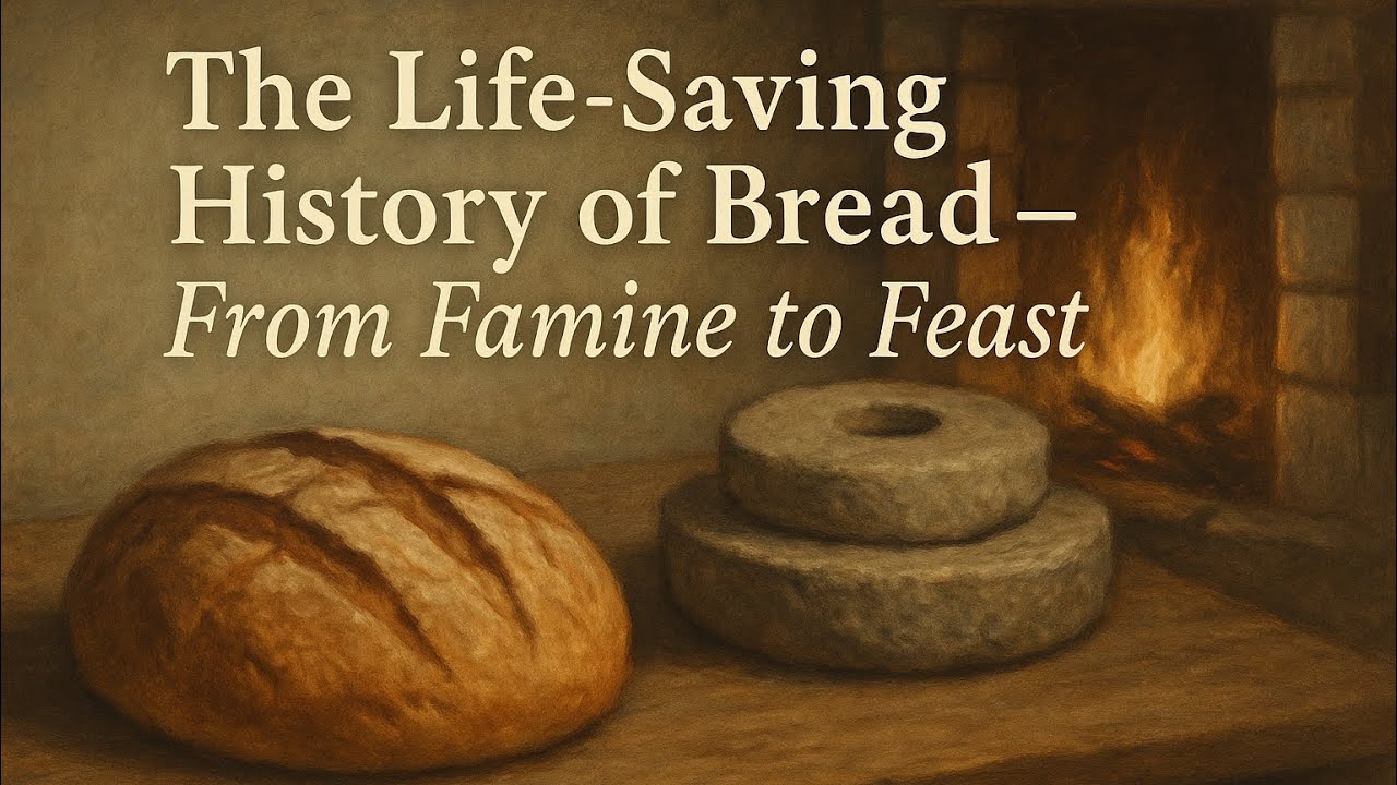 The Life-Saving History of Bread — From Famine to Feast | Boring History for Sleep