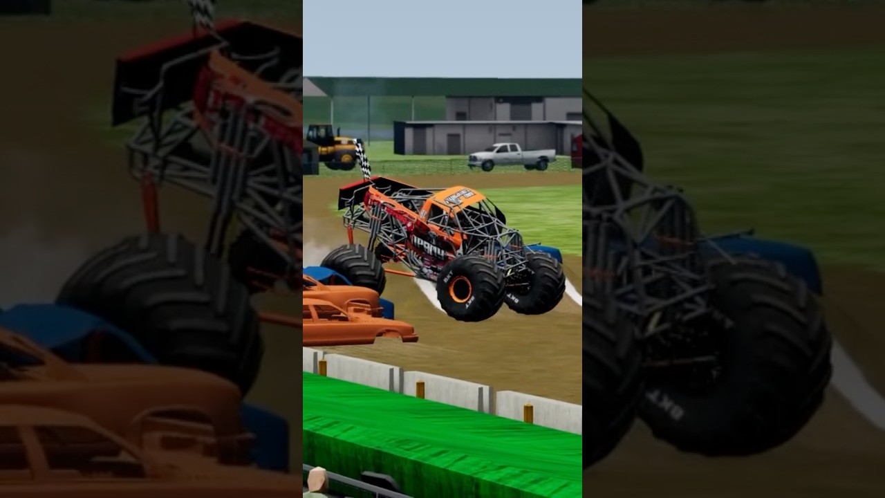 BeamNG Monster Jam: Bad Company Freestyle! 