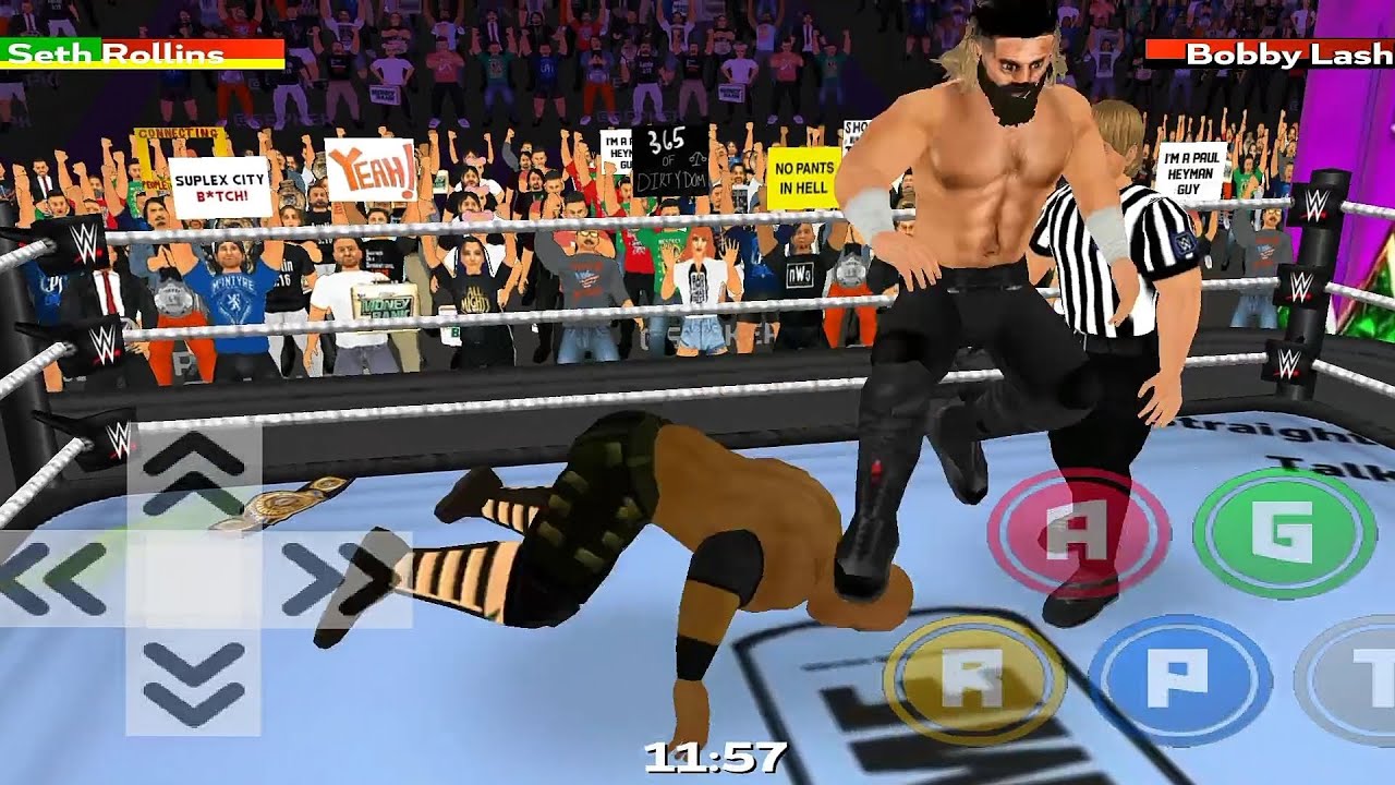 WR3D2K25 CROWN JEWEL INTERCONTINENTAL CHAMPIONSHIP SETH FREAKIN ROLLINS VS BOBBY LASHLEY FULL MATCH