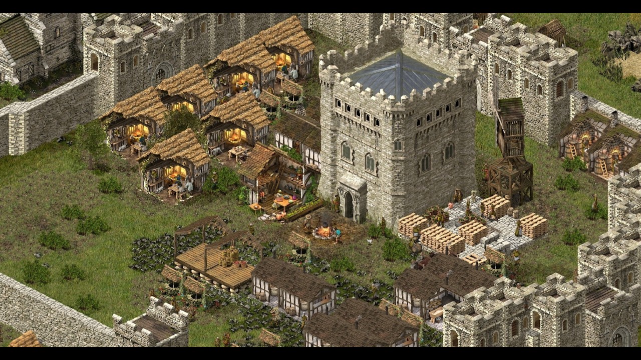 Stronghold Definitive Edition Home Fires Campaign DLC A Castle for the Ages Very Hard.