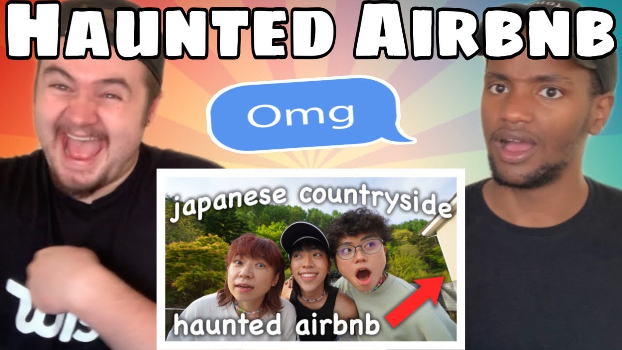 24 hours outside tokyo *HAUNTED AIRBNB* | worldofxtra REACTION