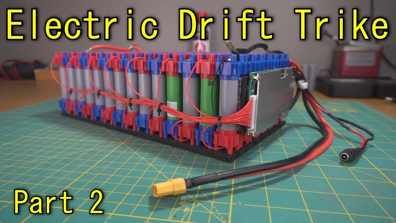 Homemade Electric Drift Trike - Part 2 (the Battery)