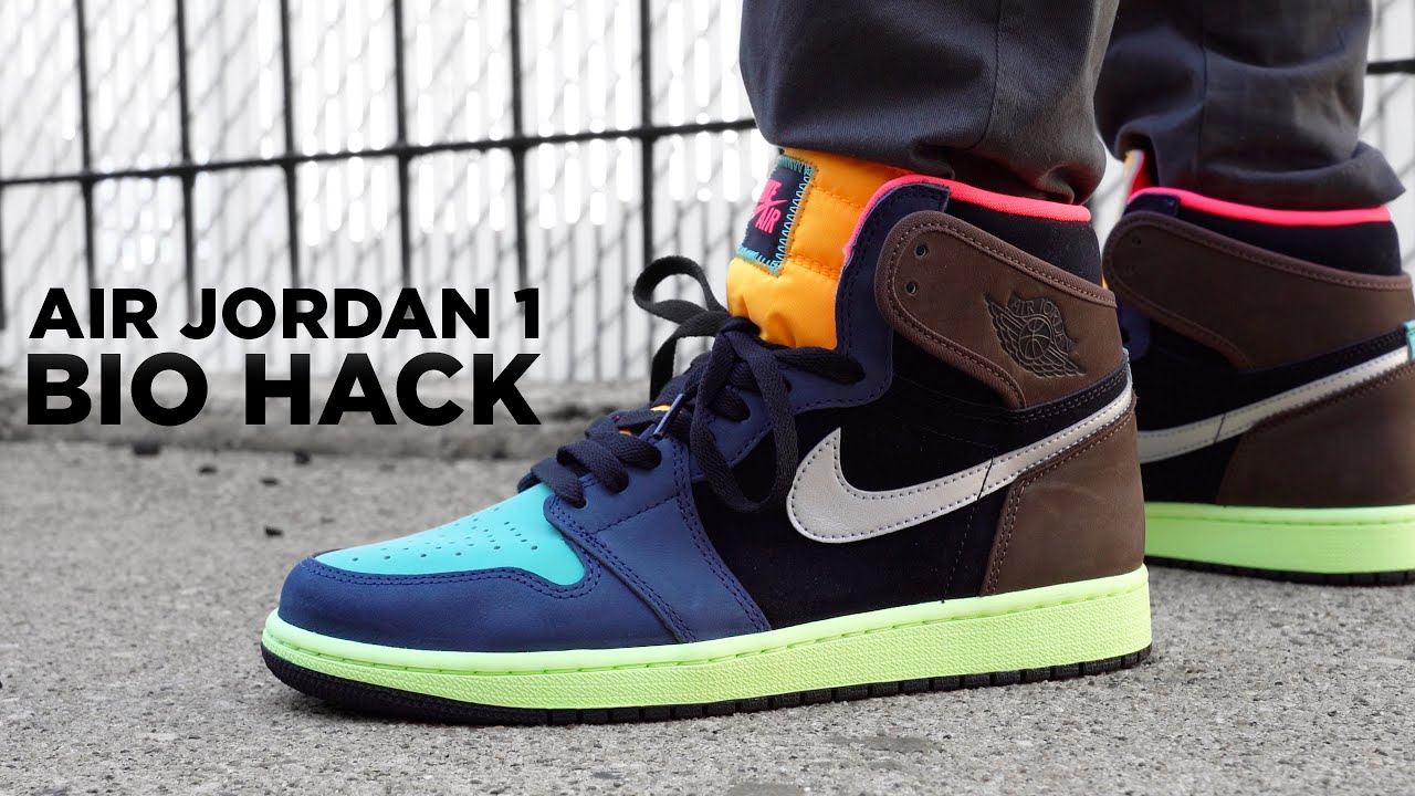 The Craziest Air Jordan 1 Yet?! Air Jordan 1 Bio Hack Baroque Brown Review