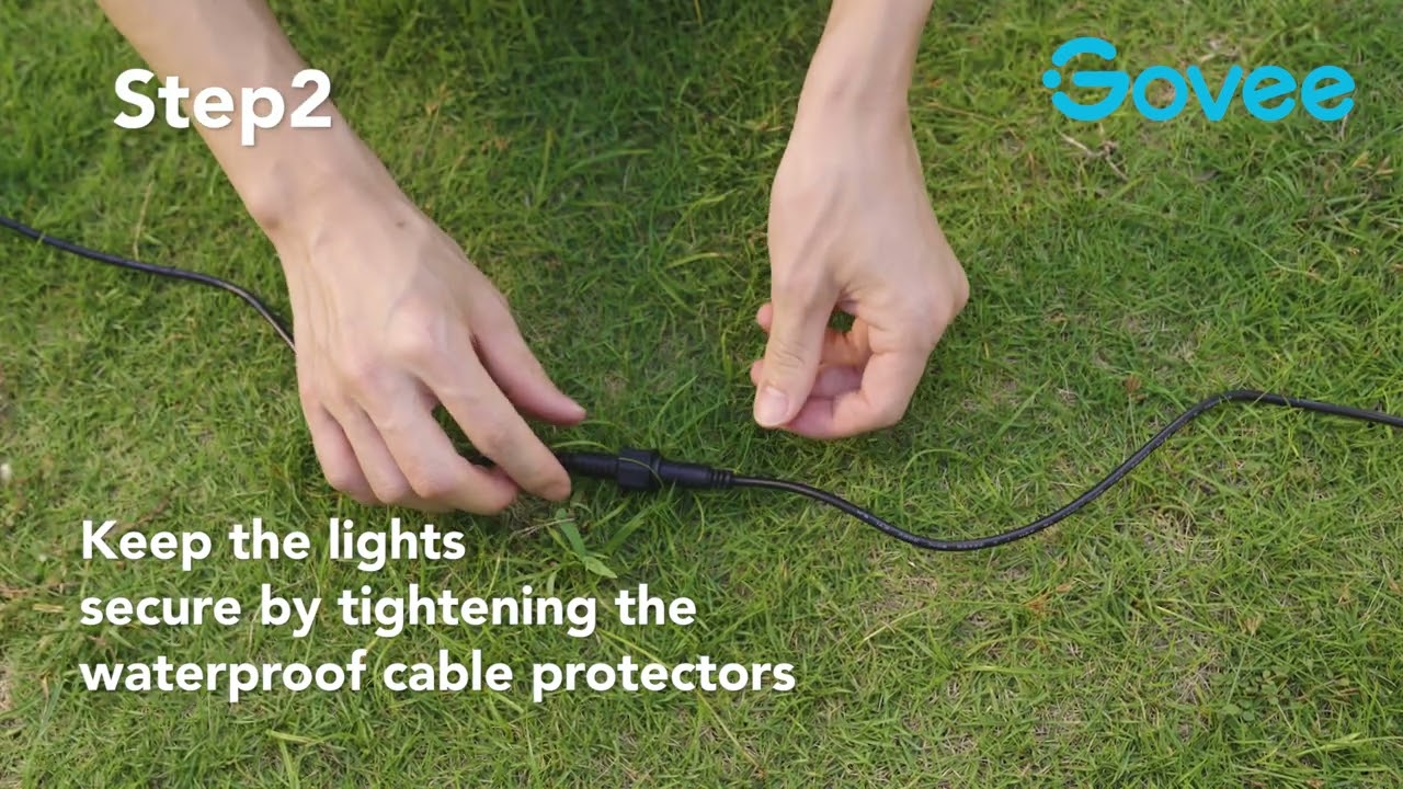 How to install - Govee RGBICWW LED Smart Flood Lights (4 Pack) - Smart Light