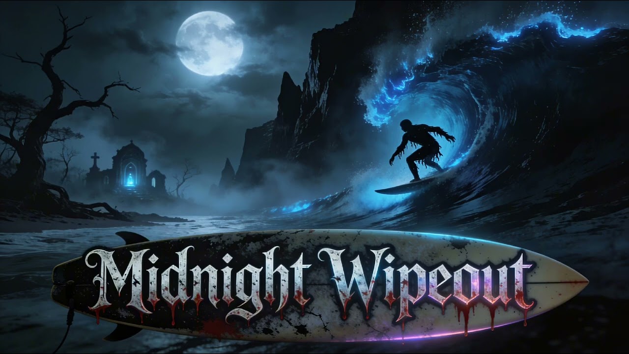Midnight wipeout #surfrock #aimusic #music #gothrock #rock 