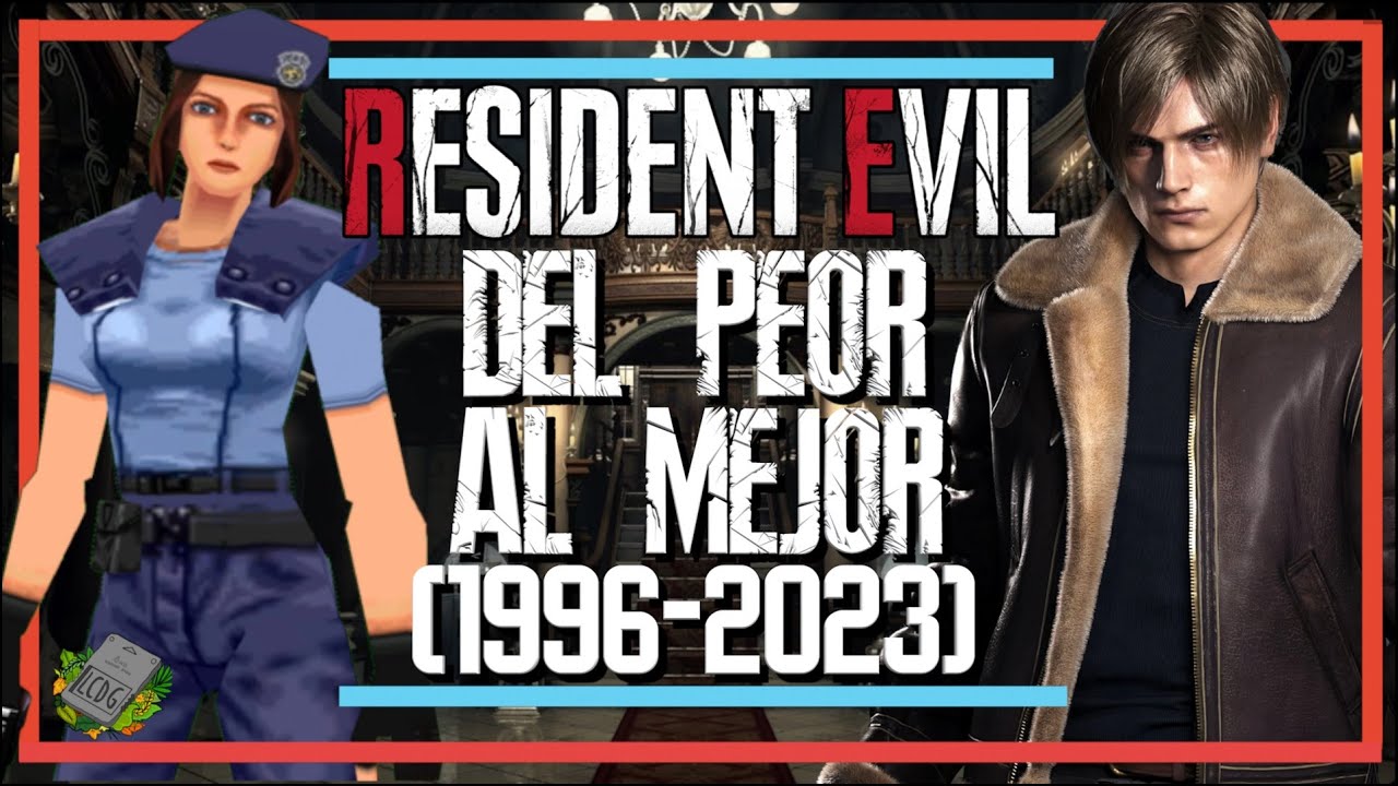 RESIDENT EVIL: Del PEOR al MEJOR JUEGO de LA SAGA (1996 - 2023)