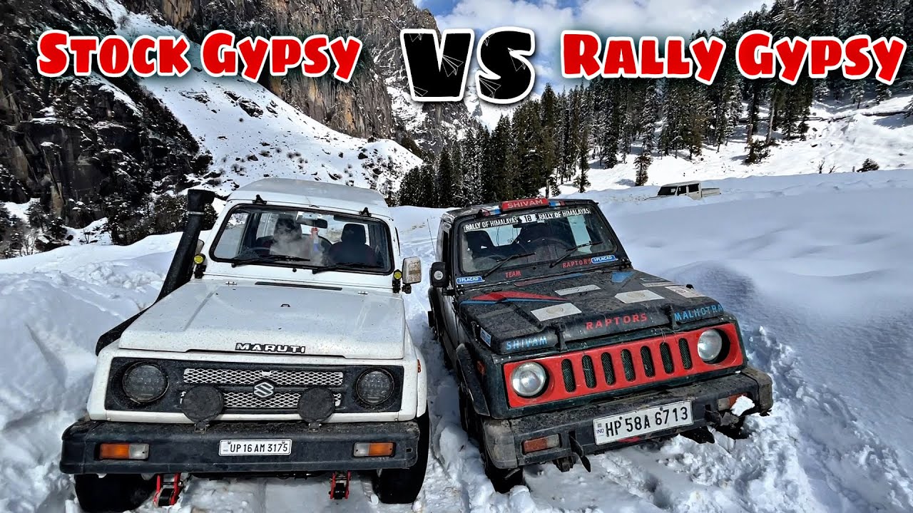 Difference between Stock Gypsy VS Rally Gypsy | Preparing for rally