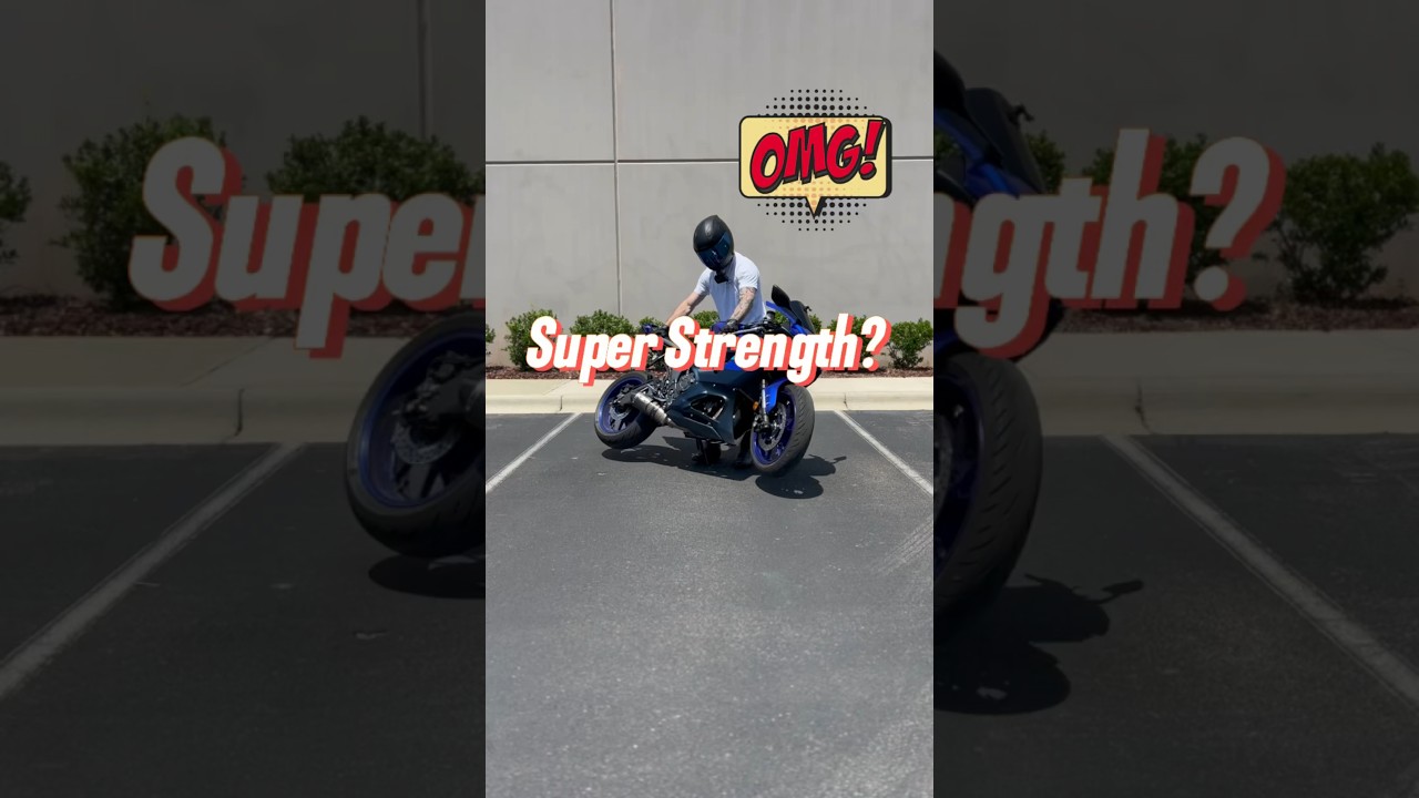 Easily turn your bike around with this trick #motorcycle