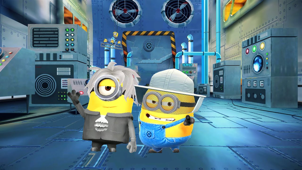 Minion Rush Beekeeper Jerry fly for 02m 20s on Gru's Rocket on High Tech Event at Gru's Lab