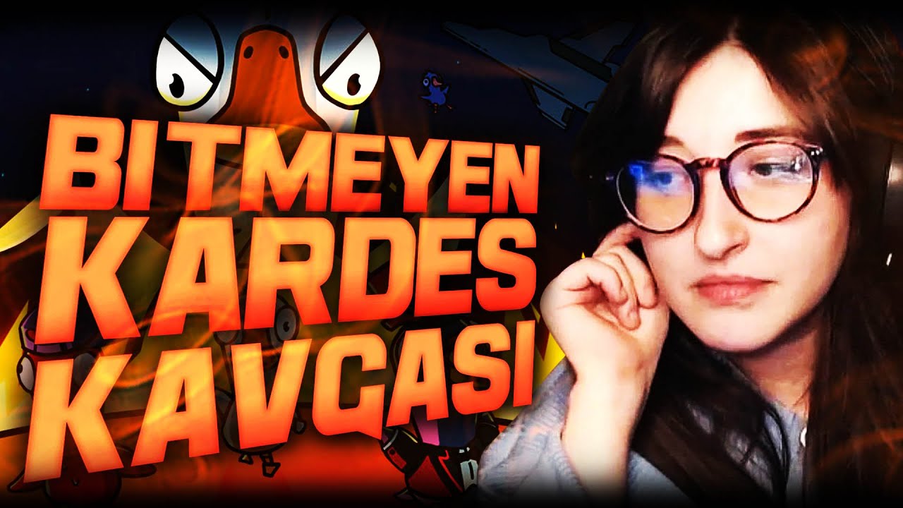 BİTMEYEN KARDEŞ KAVGASI! | GOOSE GOOSE DUCK #10