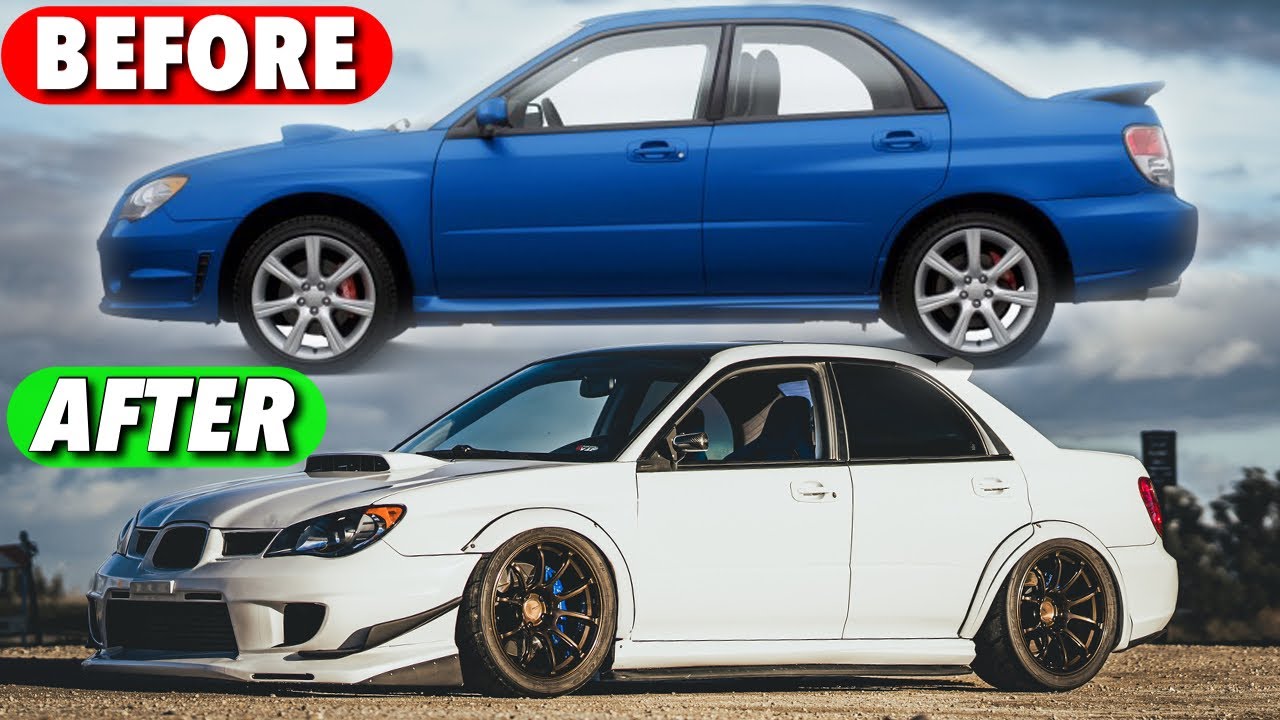 Сборка Subaru WRX за 10 минут &mdash; трансформация длиной в 5 лет!