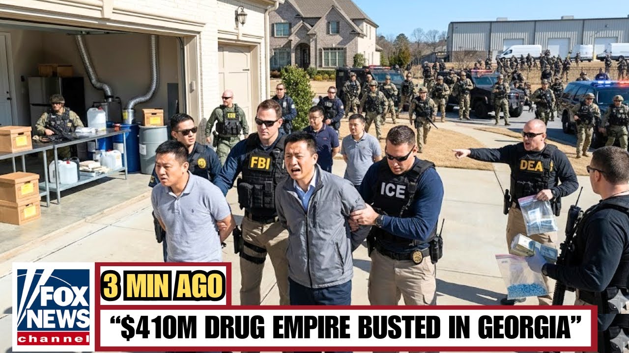 FBI Exposed $410,000,000 Chinese Drug & Money Laundering Network in Georgia