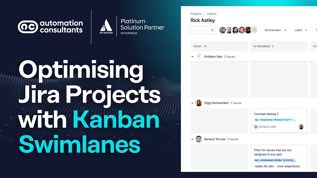 Optimising your Jira Project Board with Swimlanes | Jira Kanban Swimlanes