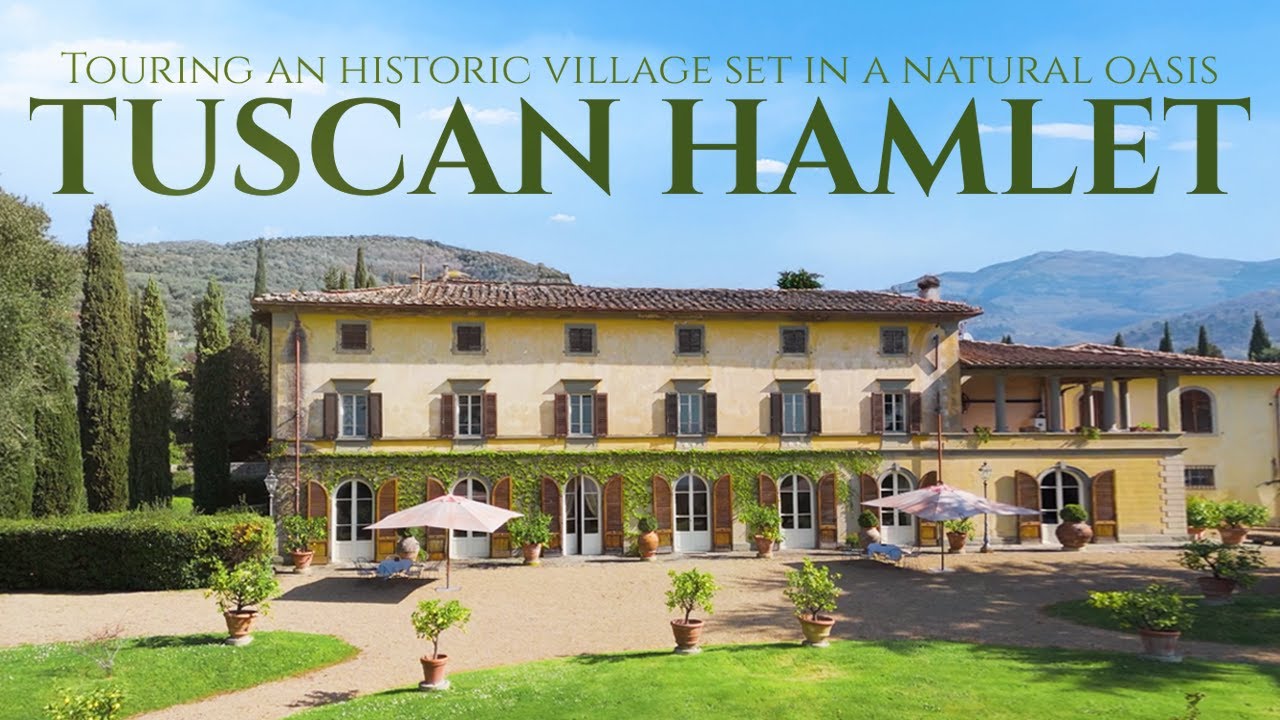 Touring a historic HAMLET set in a NATURAL oasis in Tuscany | Lionard