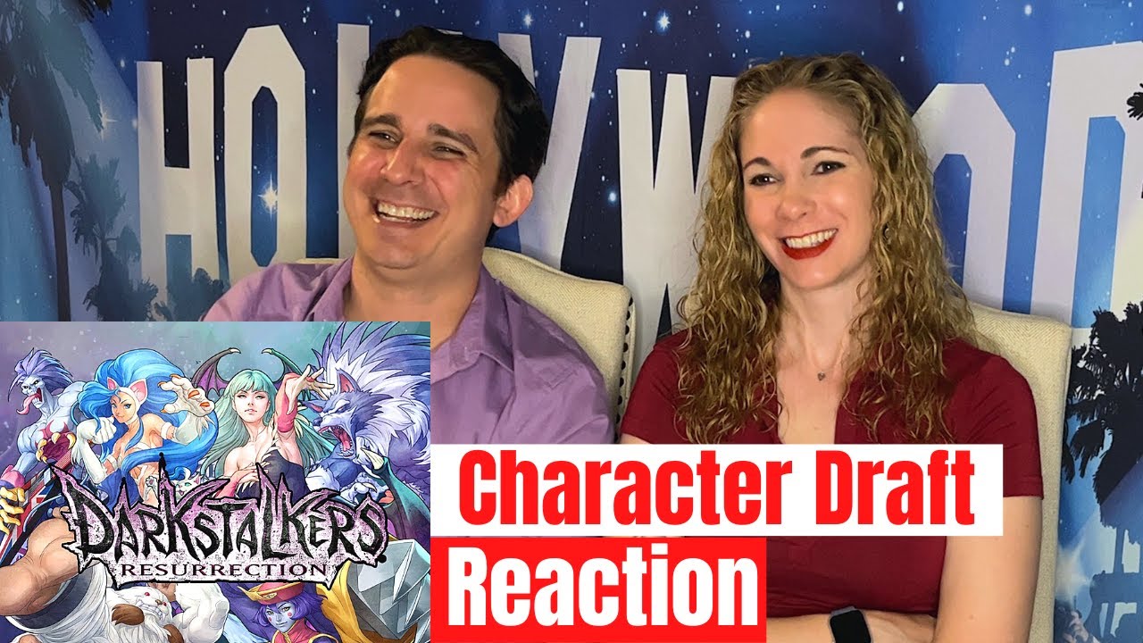 Darkstalkers Resurrection All Character Trailers Reaction
