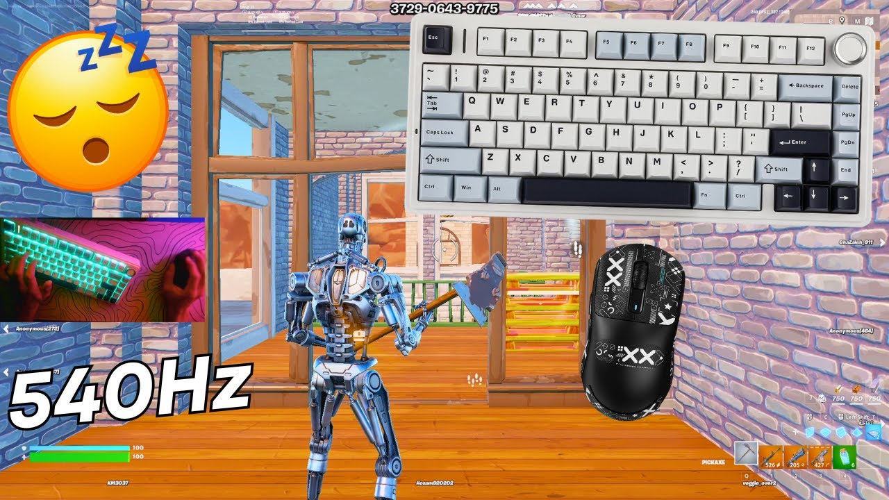 AULA F75 ASMR😴Fortnite Tilted Zonewars Gameplay😍
