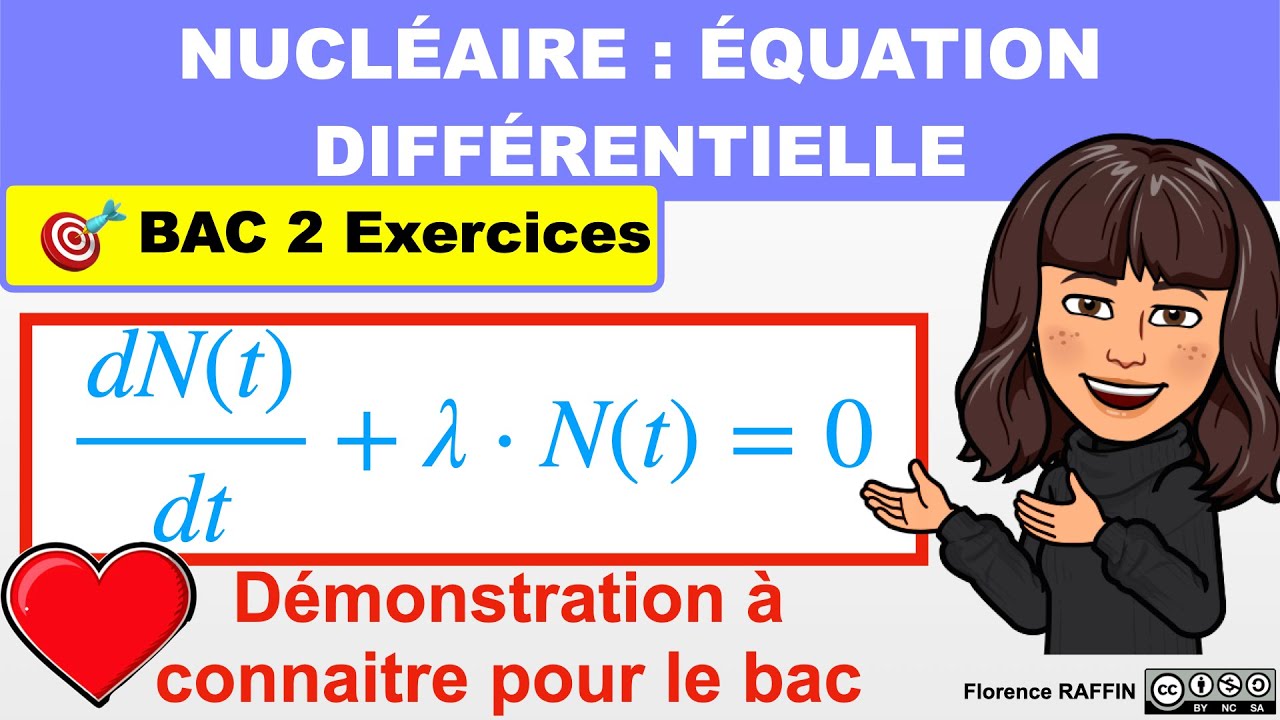 EQUATION DIFFERENTIELLE NUCLÉAIRE / Exercice / Terminale