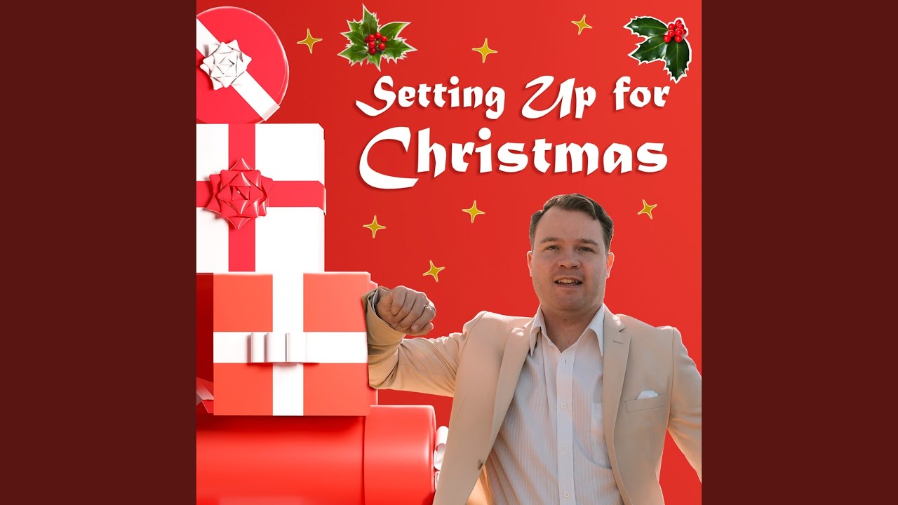 Setting up for Christmas