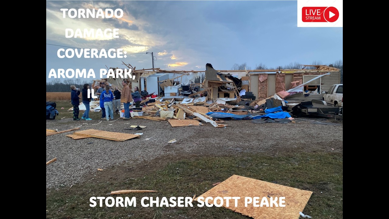 Live Damage Coverage: Aroma Park, Illinois