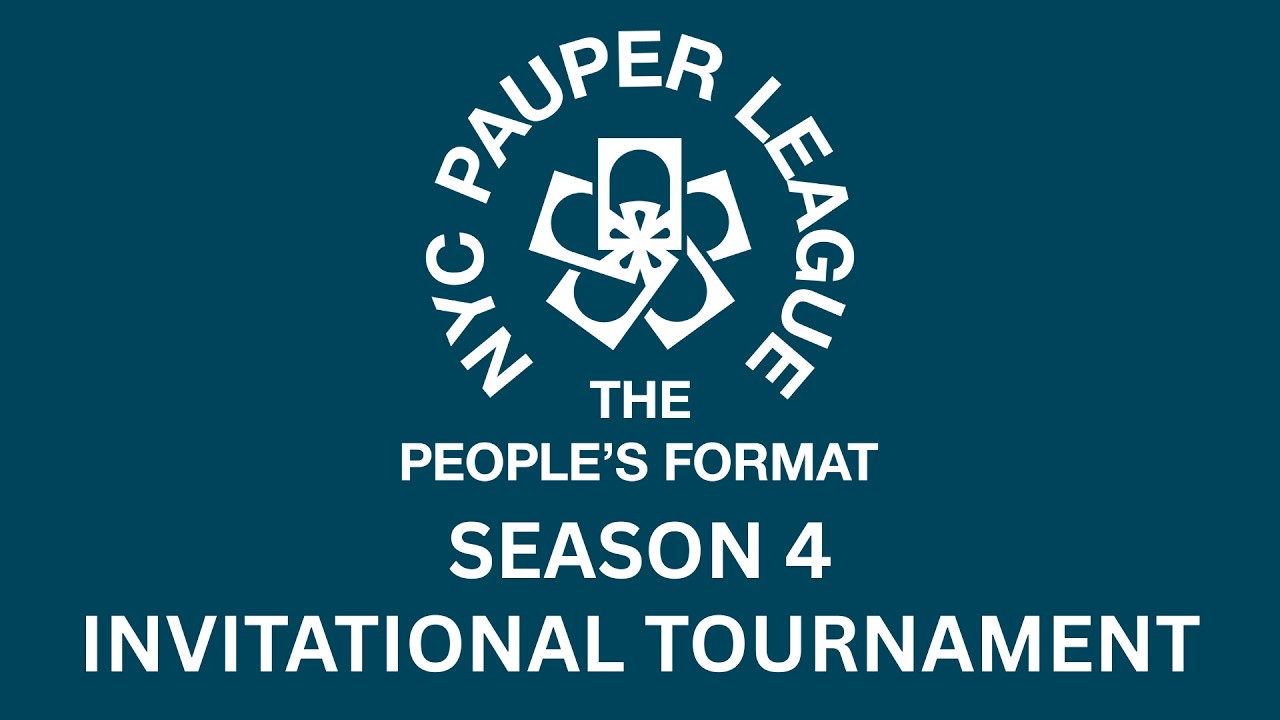 NYC Pauper League Season 4 Invitational | FULL VOD | MTG Pauper Gameplay