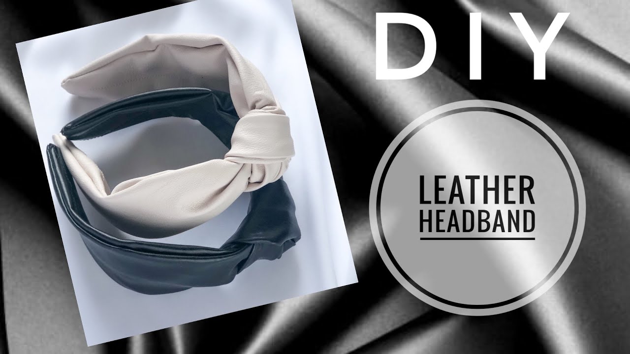 #МК - Кожаный ободок| #Tutorial - Leather headband