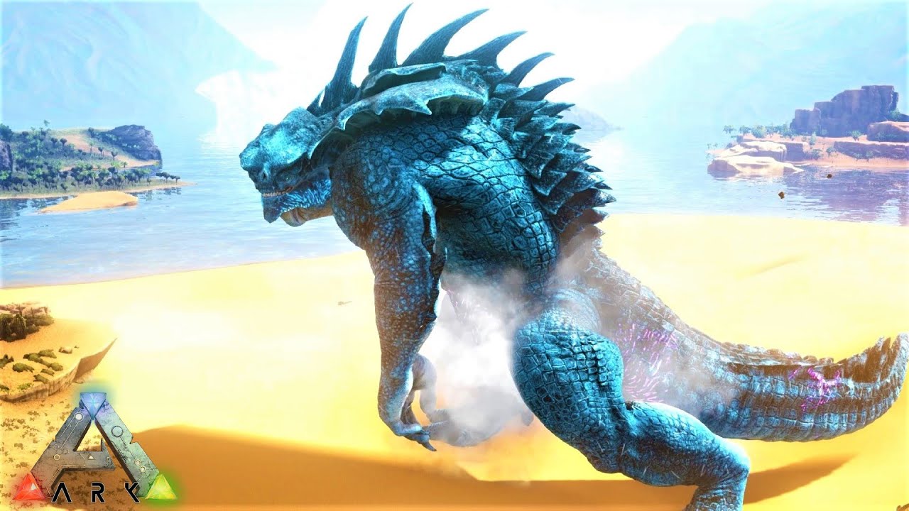 EPIC BATTLE GODZILLA SIZED ICE COLOSSUS TITAN | PRIMAL FEAR ARK: SURVIVAL EVOLVED ARK MODDED E44