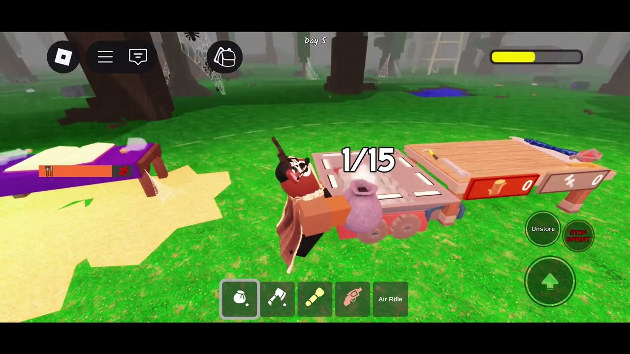 Testing The Haunted Corn Maze in 99 Nights