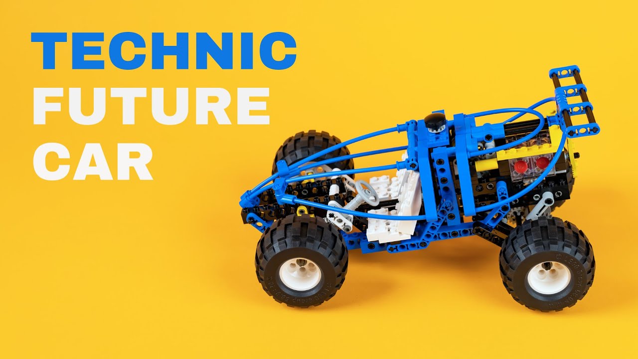 Technic Lego Future Car - Set #8437 - Build and Showcase
