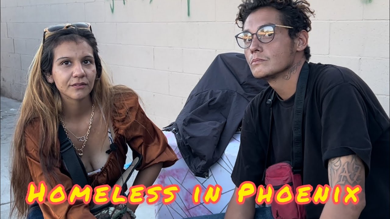 young homeless couple speak about living on the streets