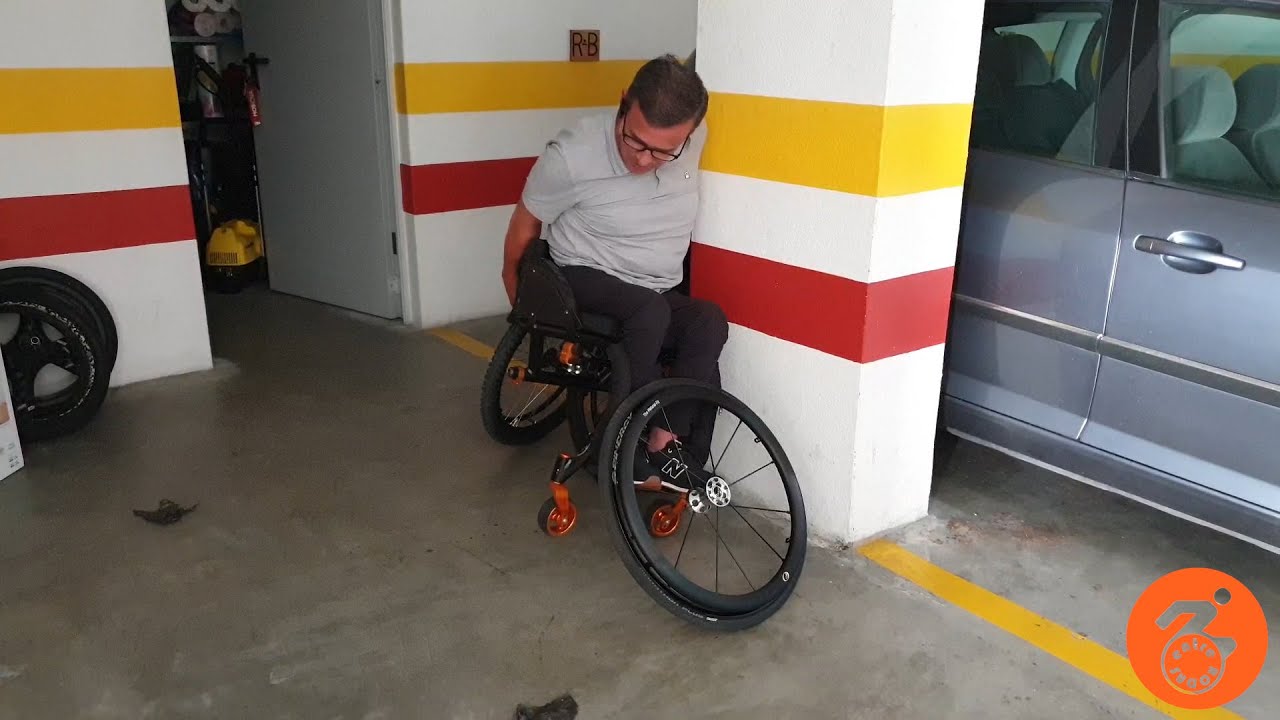 Trocar rodas sem sair da cadeira