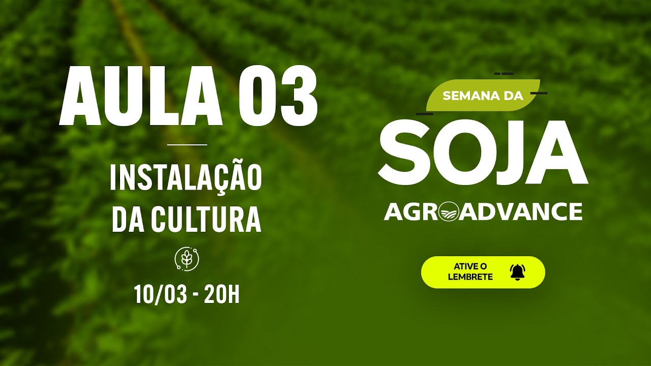 Instalação da cultura da Soja - Professores Gil Câmara e Paulo Arbex | Dia 3 -Semana da Soja