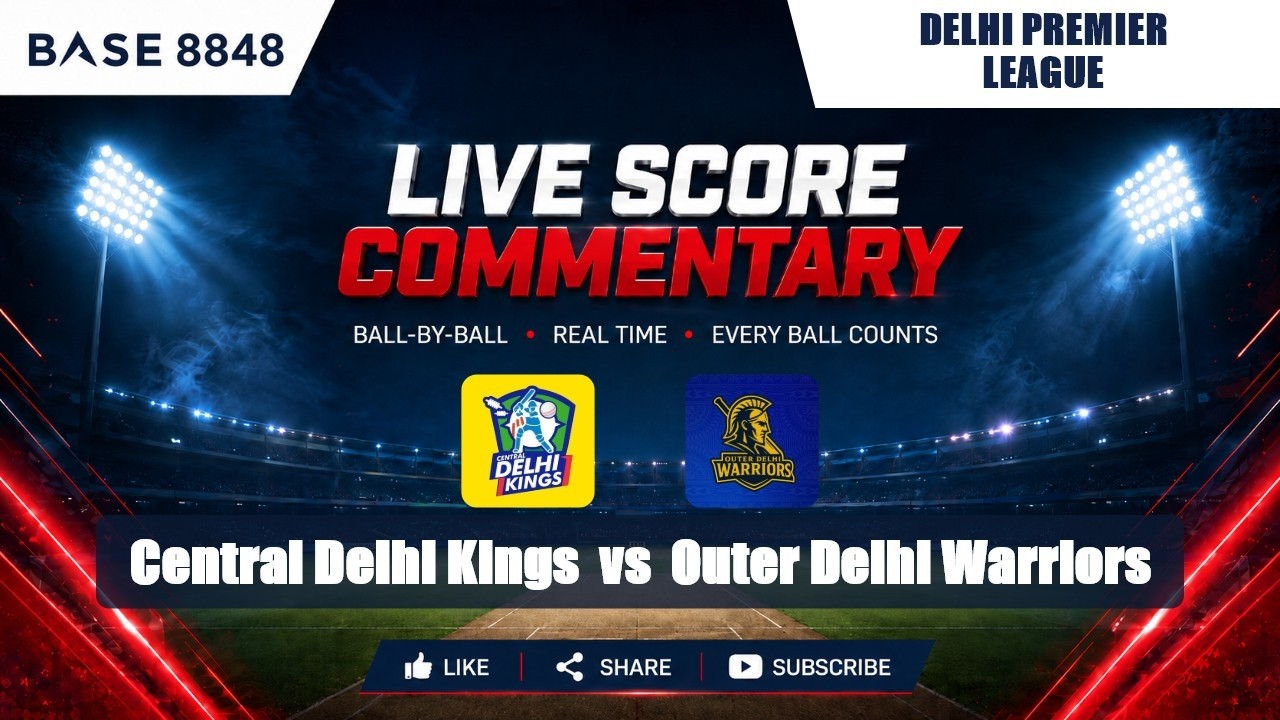 🔴 LIVE: Central Delhi Kings vs Outer Delhi Warriors | हिंदी कमेंट्री (Hindi) | T20 | CDK vs ODW