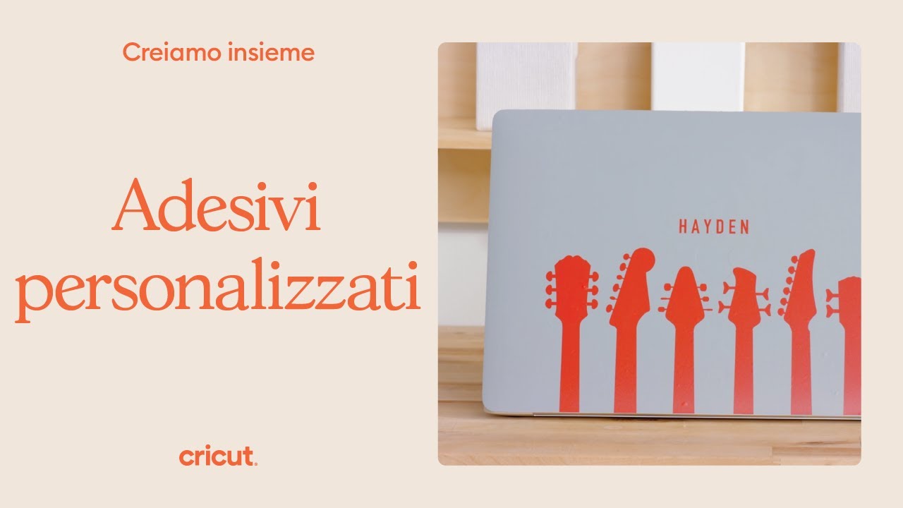 Come personalizzare il tuo laptop con Cricut