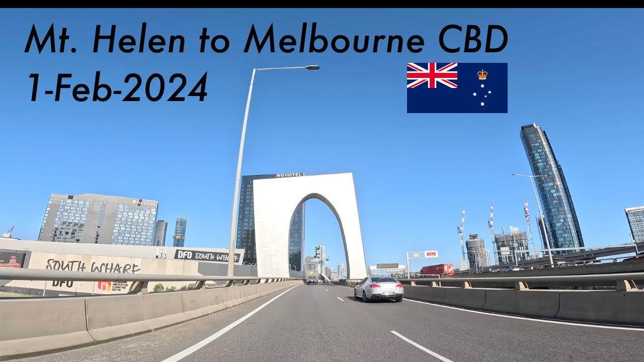 🇦🇺 Mt. Helen to Melbourne CBD (1-Feb-2024)