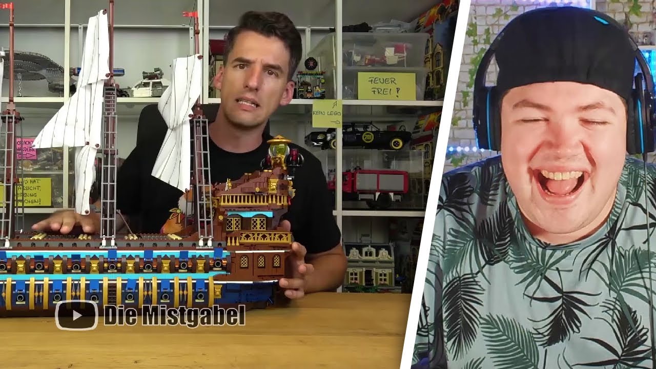 YOuTube Kacke: Der Held der Steine hat sehr viel Spaß | Die Mistgabel | REAKTION