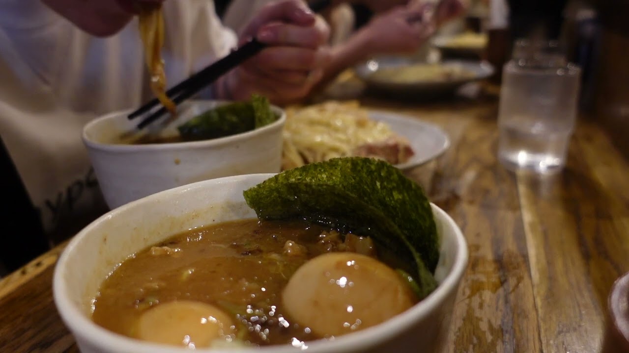 Famous Tsukemen (“dipping ramen”) in Tokyo, Shinjuku